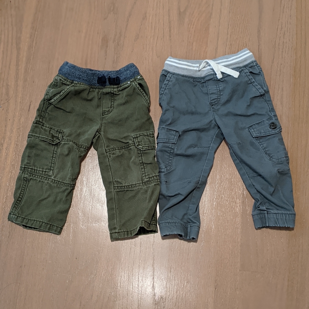 2 pairs of cargo pants